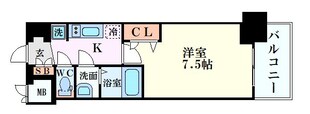 プレサンス堺筋本町センティスの物件間取画像